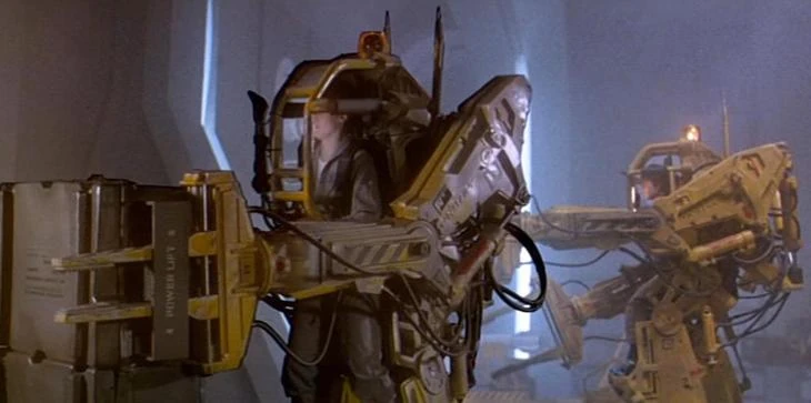 Ripley in the power loader from Aliens.